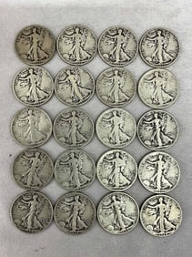 Standing Liberty Half Dollars, 20