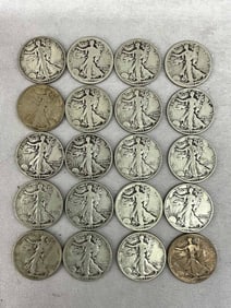Standing Liberty Half Dollars, 20