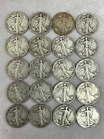 Standing Liberty Half Dollars, 20