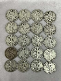 Standing Liberty Half Dollars, 20