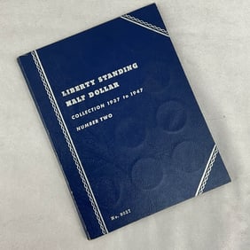 Complete Liberty Half Dollar Whitman Book