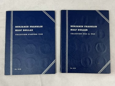 Complete & Partial Franklin Half Dollar Book