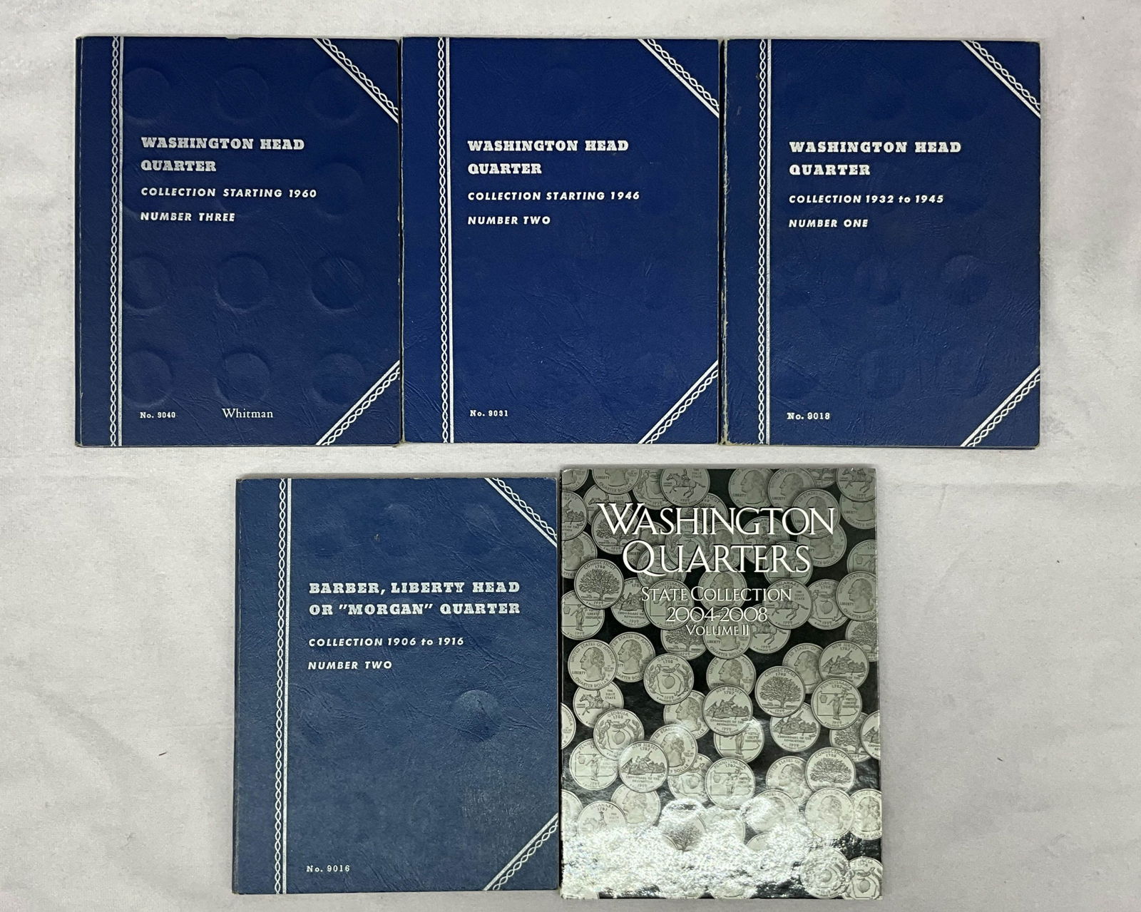 Whitman Washington Quarters, Book 1,2 & 3 (1 of 10)