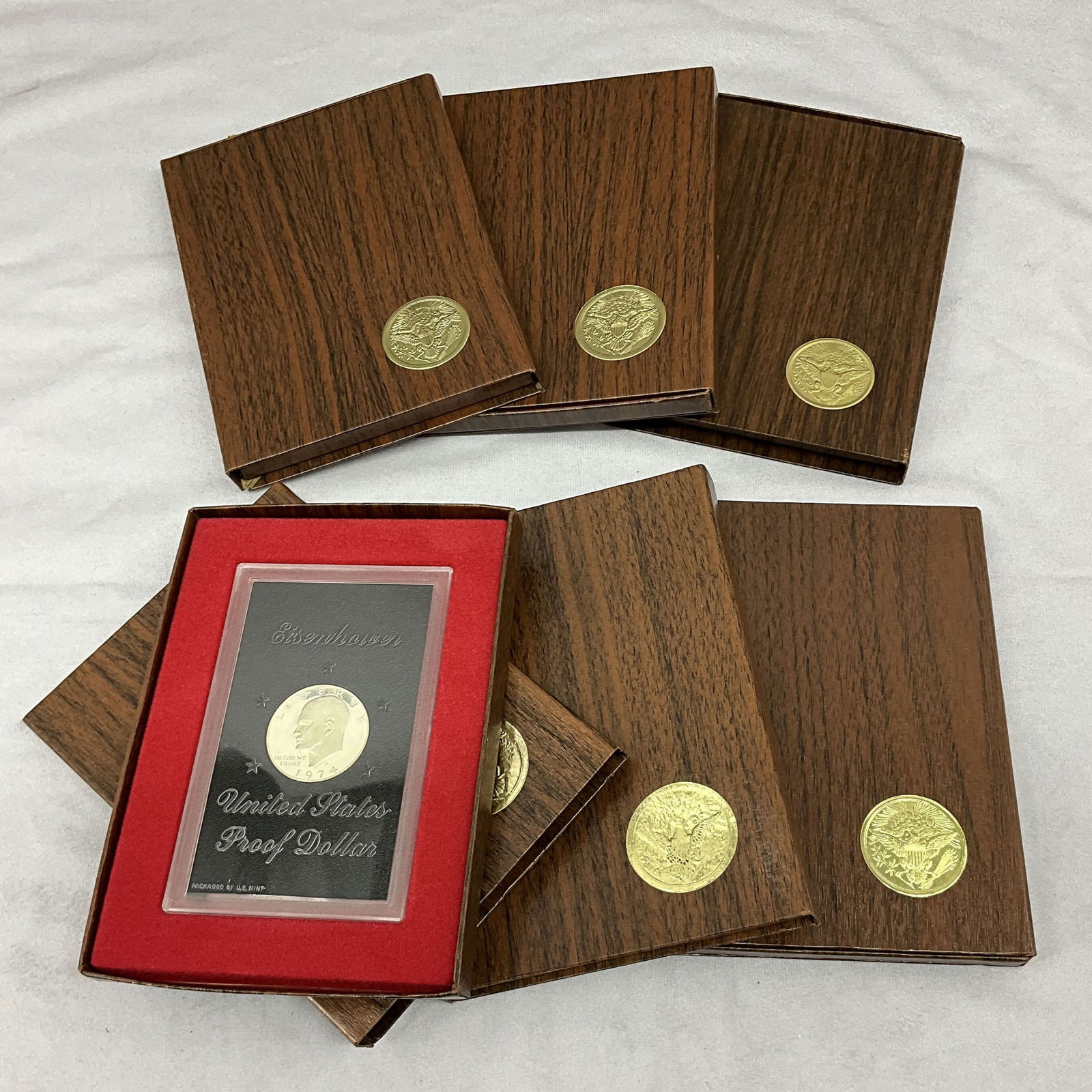 1971-1974 Eisenhower Silver Dollar Proofs, 6 (1 of 4)