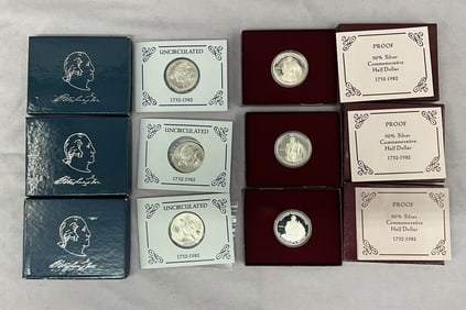 Washington Silver Half Dollars, 6