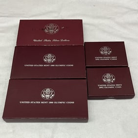 1980's & 90's Olympic Coins