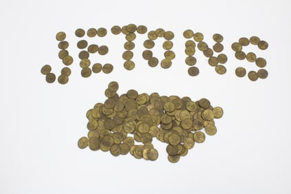 238 MInerva Rechen Pfennig, Jetons