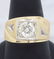 14KT Yellow Gold 1.07ctw Mens Diamond Ring - 9