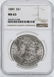 1889 $1 Morgan Silver Dollar Coin NGC MS63