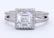 Platinum 1.41ctw GIA Cert Diamond Ring