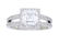 Platinum 1.41ctw GIA Cert Diamond Ring - 2