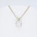 14KT White Gold 1.11ct Diamond Pendant with Chain