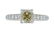 14KT White Gold 1.37ctw GIA Cert Diamond Ring - 3