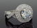 Platinum GIA Cert 2.00ctw Diamond Ring - 2