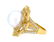 18KT Yellow Gold 13.5mm South Sea Pearl and Diamond - 2