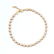Plated 18KT Yellow Gold 0.25ctw Diamond Bracelet