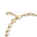 Plated 18KT Yellow Gold 0.25ctw Diamond Bracelet - 2