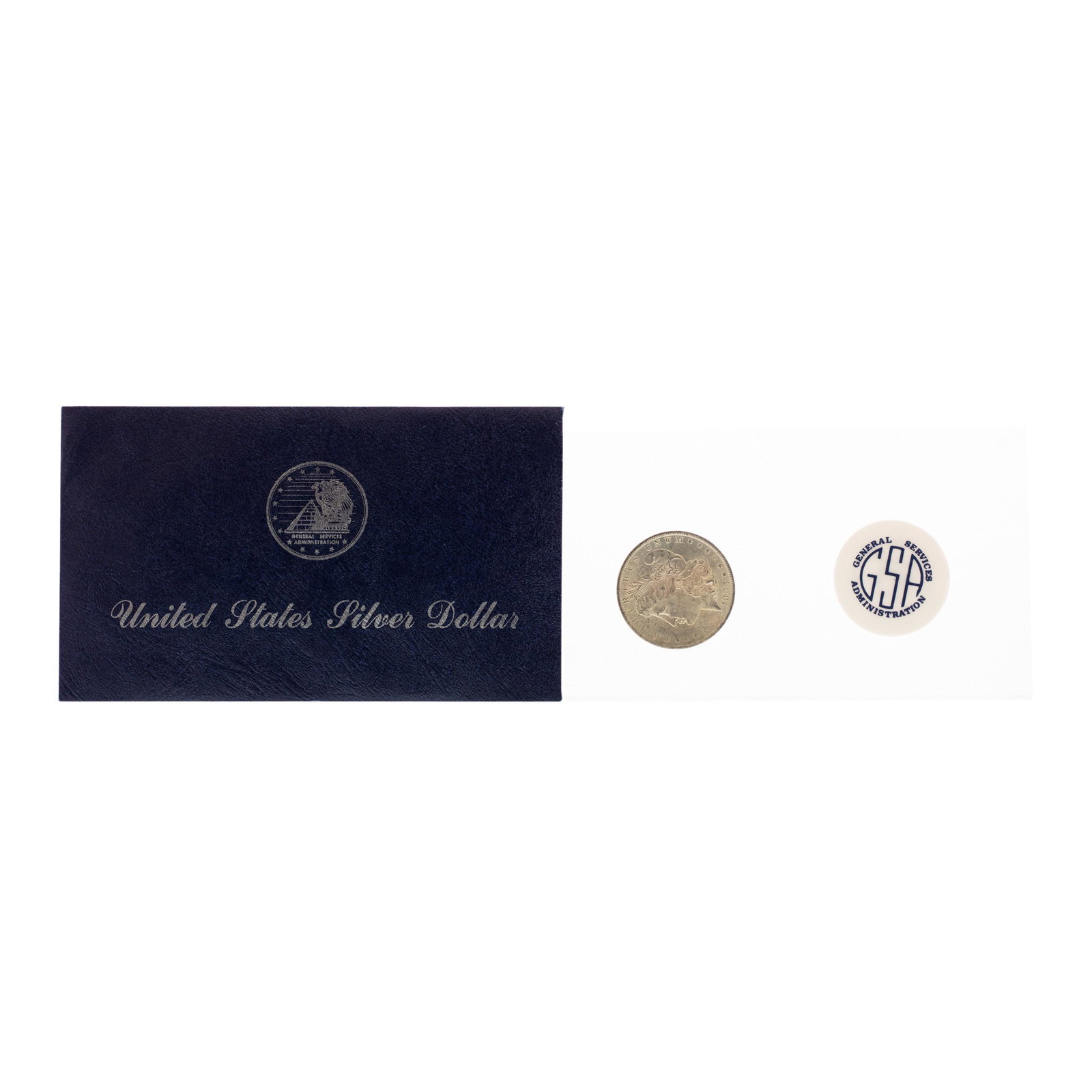 1883-O $1 Morgan Silver Dollar Coin GSA Hoard w/ Soft: One 1883-O $1 Morgan Silver Dollar Coin GSA Hoard w/ Soft Pack.