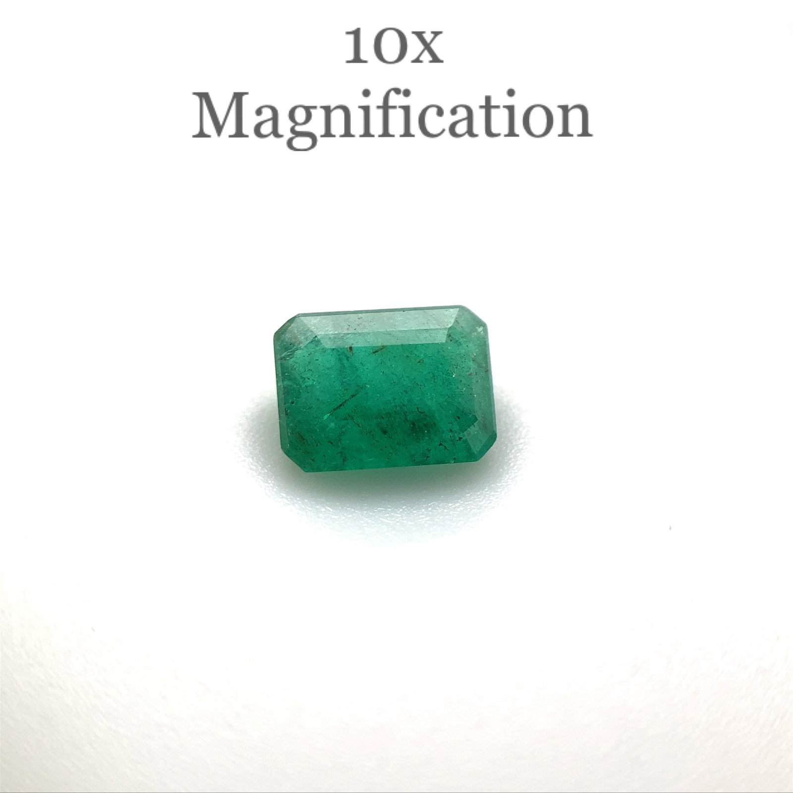 One Loose Certified Emerald Solitaire: Beautiful natural certified .97 Ct emerald solitaire. This emerald displays intense color and a strong vivid tone. It's an emerald cut measuring 6.50 x 5.10 x 3.10 mm. Emeralds have long been one of t