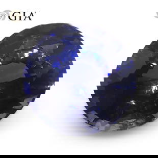 Majestic GIA Certified 1.23 Ct Natural Sapphire: Incredible 1.23 Ct Blue Sapphire is a round brilliant cut measuring 6.24 x 6.19 x 3.95 mm. Reveals strong saturation with a medium dark tone. Ready to mount and be worn! Origin: Sri Lanka. Treatment: