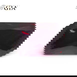 Unheated 2.07 Ct GIA Certified Natural Spinel: Impressive VVS1 2.07 Ct Purplish Red Spinel is an emerald cut measuring 8.76 x 5.86 x 4.91 mm. Showcases a dark tone and moderately strong saturation. The hue on this gemstone is incredible! Treatment