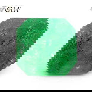 Elegant 2.56 Ct GIA Certified Natural Emerald: Amazing 2.56 Ct Green Emerald is an emerald cut measuring 7.99 x 7.77 x 6.43 mm. Showcases a medium dark tone with a strong saturation. Origin: Colombia. Please see the certification for additional in