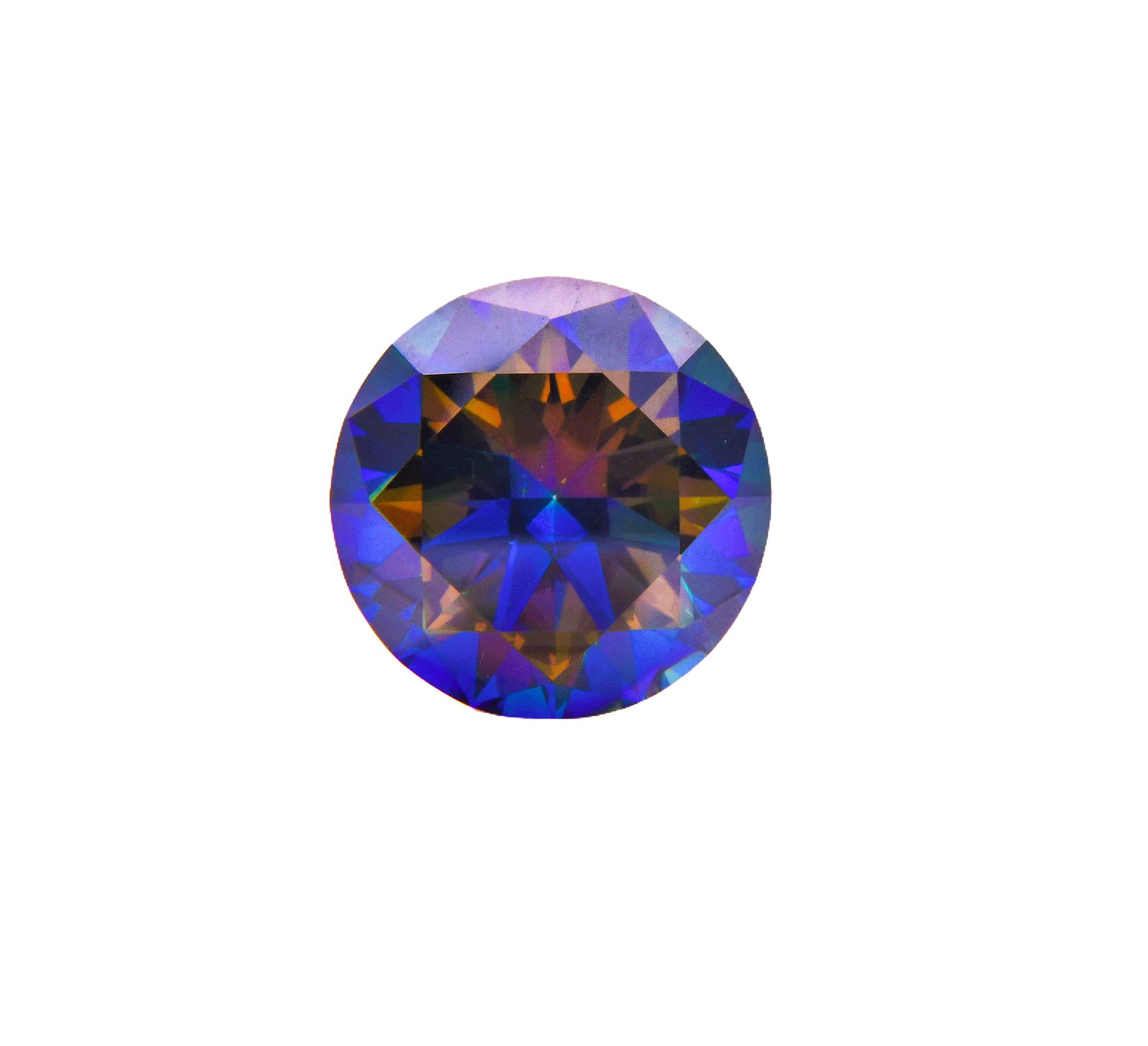 Huge 5 Ct VVs1 Russian Color Change Lab Simulated Alexandrite Solitaire (1 of 5)