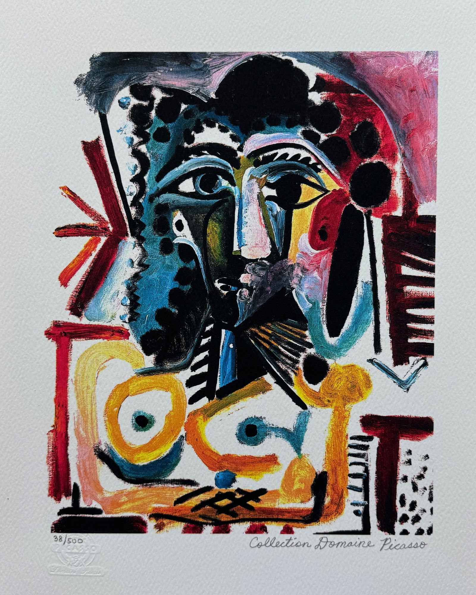 Pablo Picasso BUSTO DE MUJER Estate Signed Limited Edition Giclee (1 of 1)