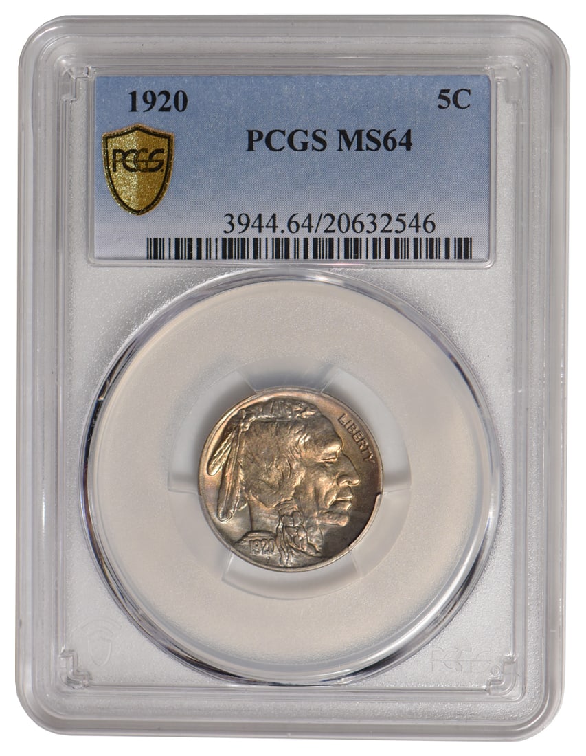 1920 Buffalo Nickel PCGS MS64 (1 of 2)