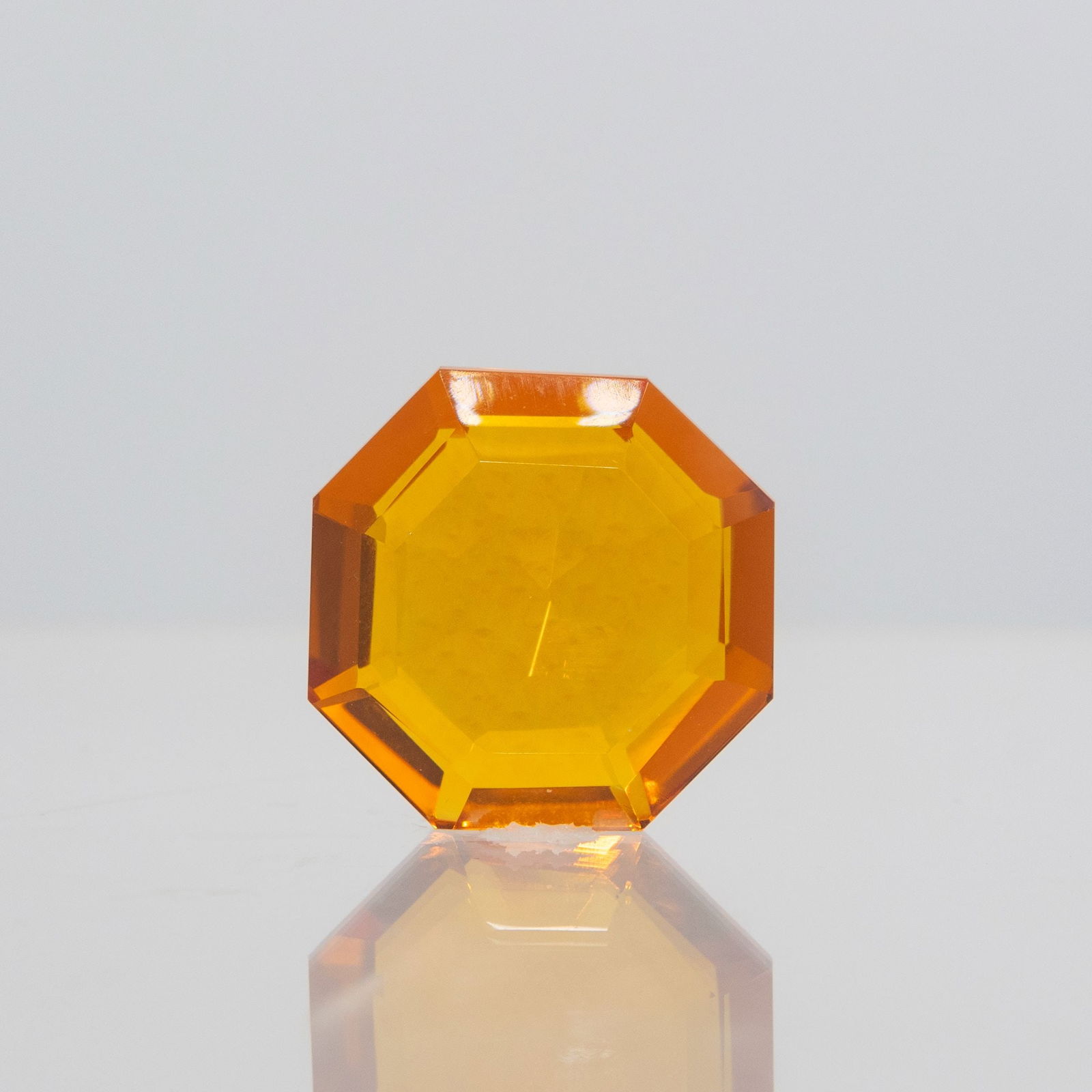 Lab Created 64.10 Ct VVS1 Bright Orange Citrine (1 of 5)