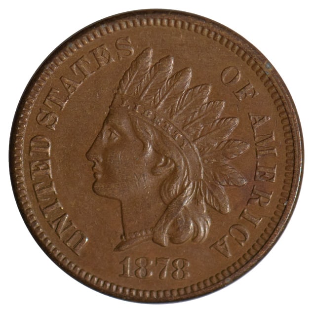1878 Indian Cent (1 of 2)