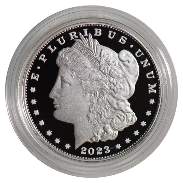 2023-S $1 Morgan Silver Dollar Commemorative Proof Coin (1 of 3)