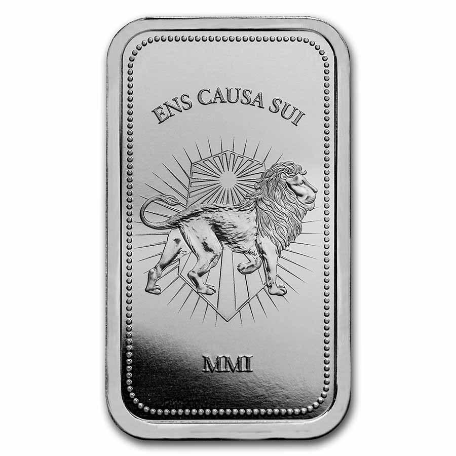 John Wick 5 oz Silver Continental Bar: One John Wick 5 oz Silver Continental Bar.
