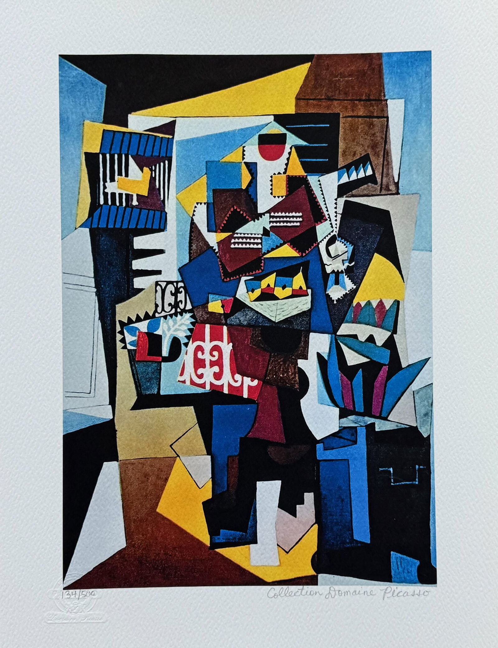 Pablo Picasso ABSTRACT Estate Signed Limited Edition Giclee (1 of 1)