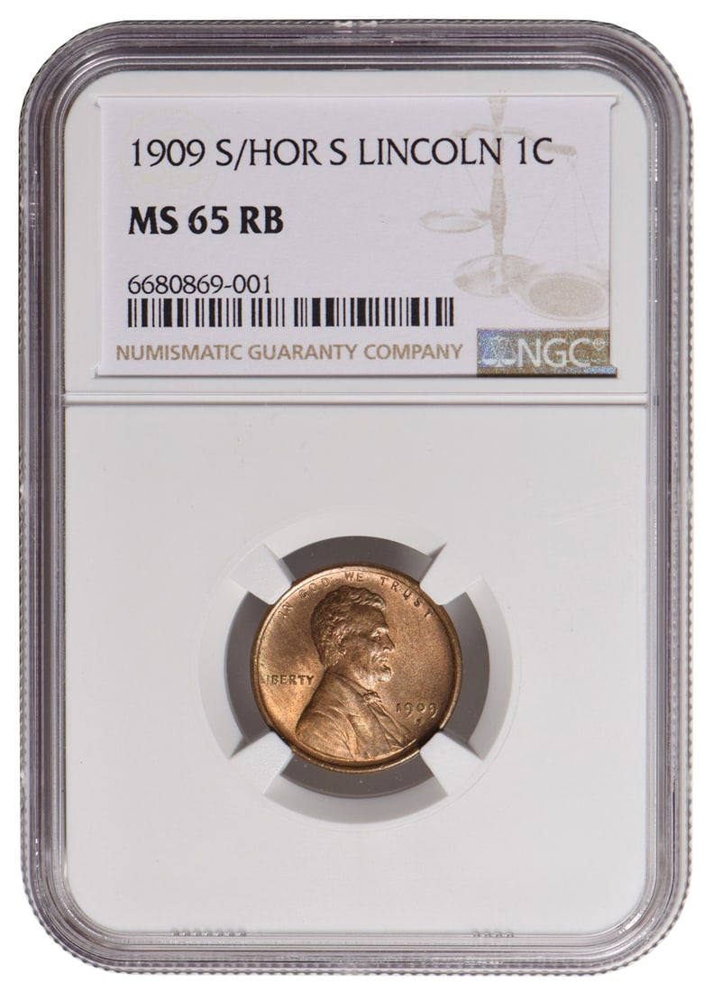1909-S Lincoln Cent NGC MS65RB (1 of 3)
