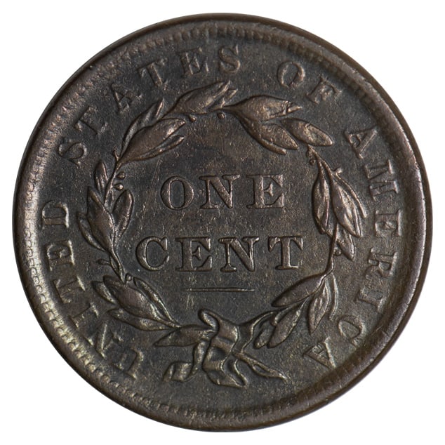 1839 Coronet Large Cent - 2