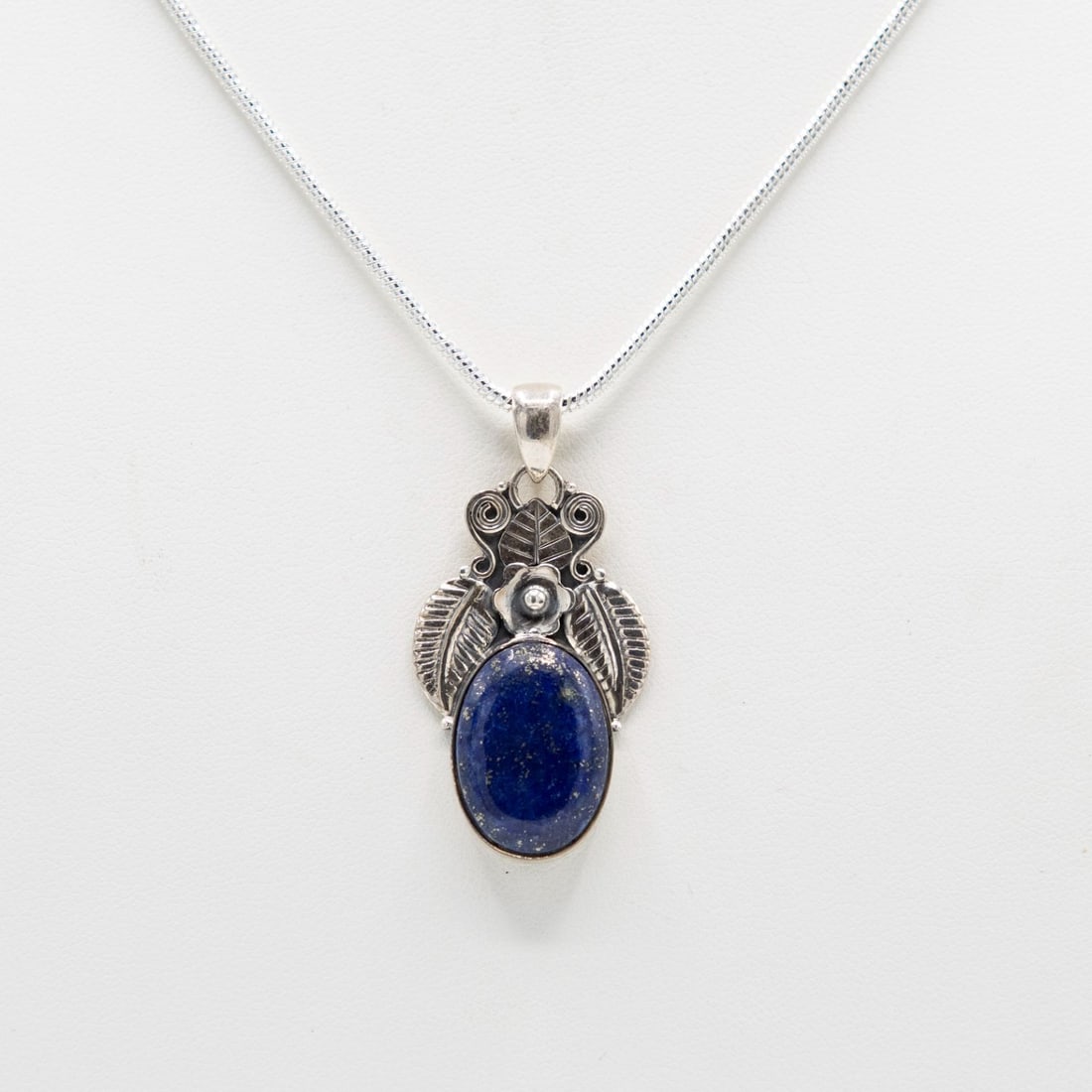 Natural 12.75 Ct Blue Lapis Lazuli Pendant (1 of 3)