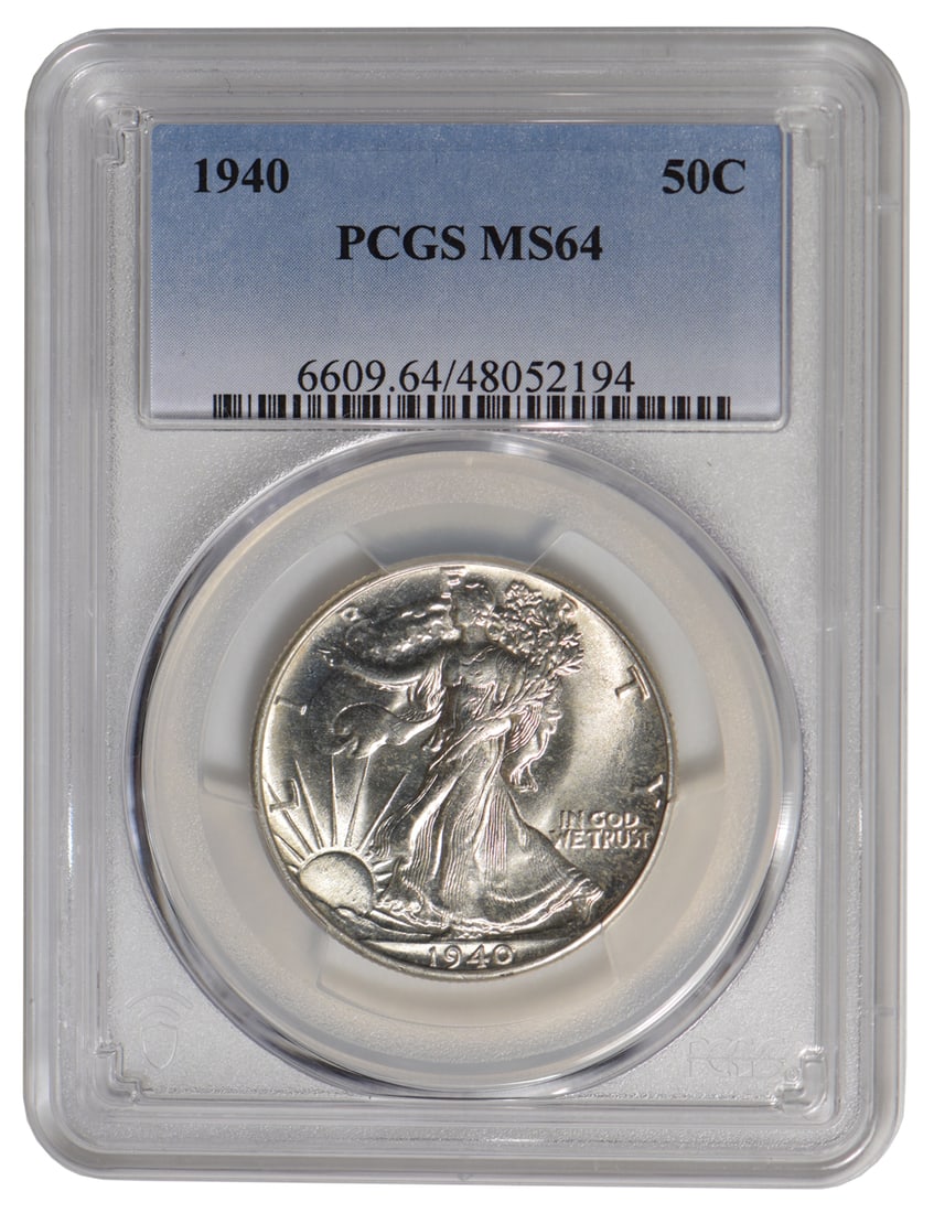 1940 Walking Liberty Half Dollar PCGS MS64 (1 of 2)