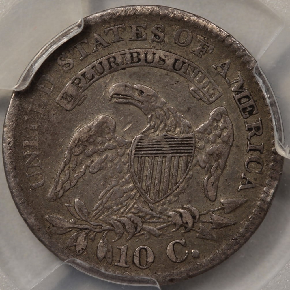 1820 Capped Bust Dime PCGS VF30 - 2