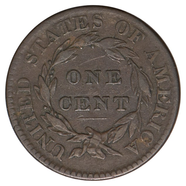 1820 Coronet Large Cent - 2