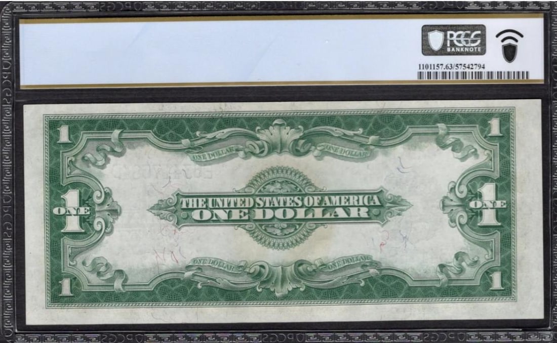 1923 $1 Silver Certificate PCGS 63PPQ - 2