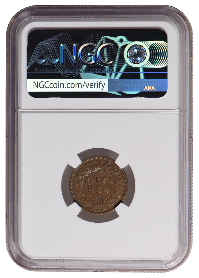 1909-S Indian Cent NGC VF35BN - 2