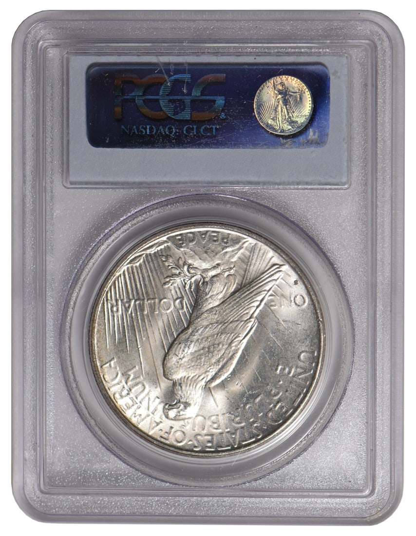 1935-S $1 Peace Silver Dollar PCGS MS64 - 2