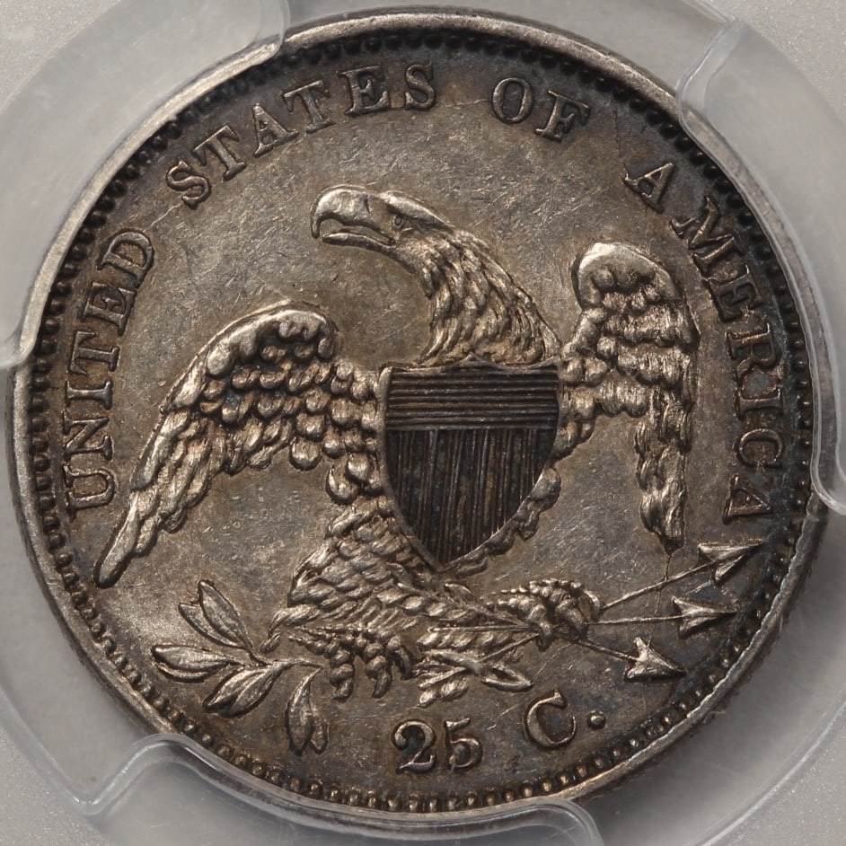 1834 Capped Bust Quarter PCGS AU55 - 2