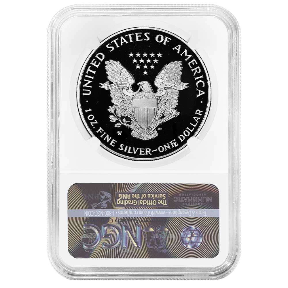 2014W $1 Proof American Silver Eagle NGC PF69UC - 2
