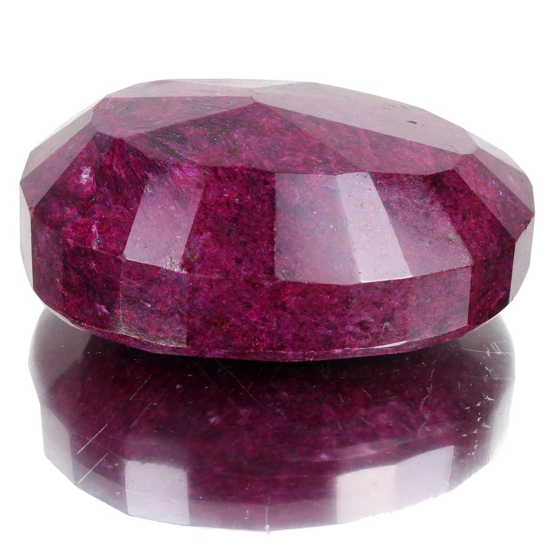Huge Museum Size 1230 Ct Certified Natural Oval Cut Red Ruby Solitaire - 5
