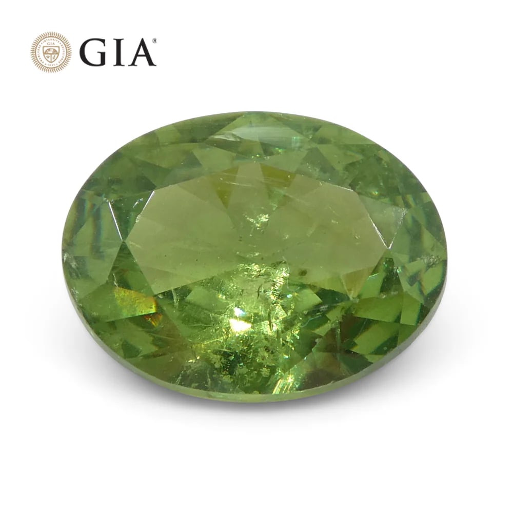 Stunning 1.91 Ct GIA Certified Natural Demantoid (1 of 5)