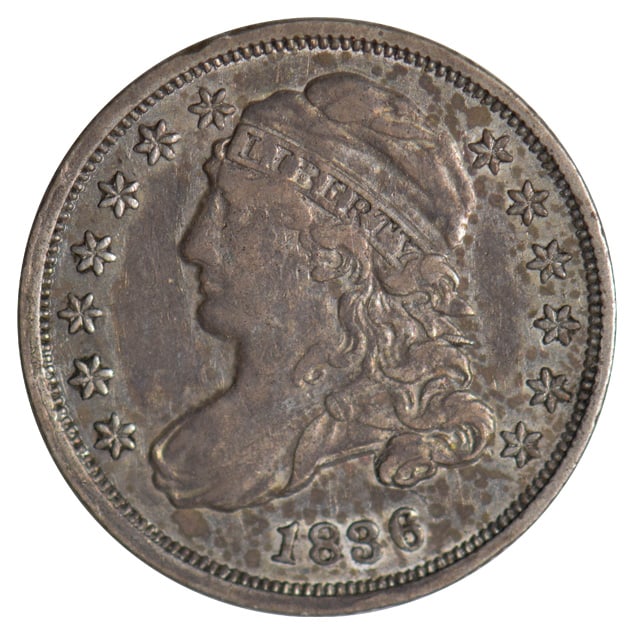 1836 Capped Bust Dime (1 of 2)