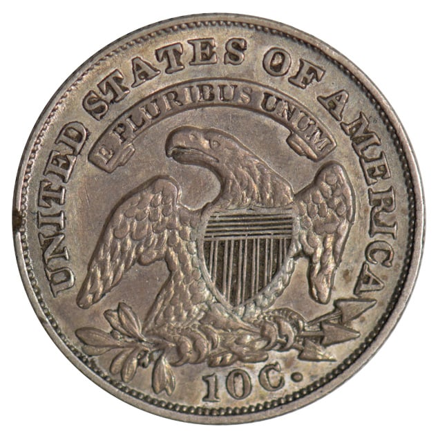 1836 Capped Bust Dime - 2