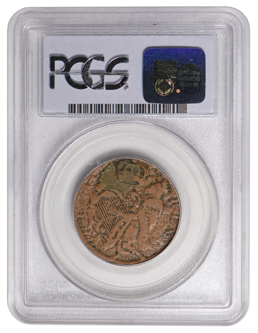 St Patrick Half Penny PCGS VF30 - 2